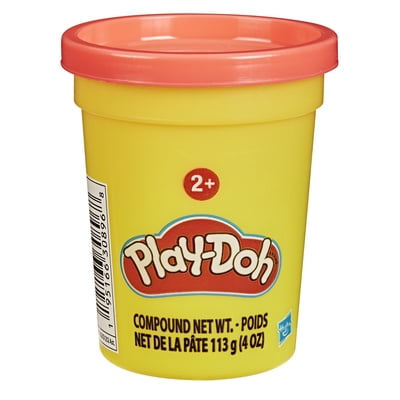 Play-Doh 4 Ounce Red Single Can, Arts & Crafts Toys for Kids 2+