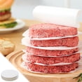 thumbnail image 1 of Dvkptbk Disposable Separator Paper Thickened Hamburger Beef Patties with Oil Separating Paper Non Stick Oil Separating Paper Non Stick Meat Patty Pad Paper and Meat Separating Paper, 1 of 6