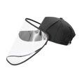 thumbnail image 4 of ziyahi Unisex Face Protection Baseball Hat Detachable Transparent Visor Shield Face Protective Cap, 4 of 7