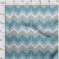 thumbnail image 2 of oneOone Cotton Poplin Teal Blue Fabric Turtle Block Fabric For Sewing Printed Craft Fabric By The Yard 56 Inch Wide, 2 of 4