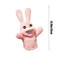 thumbnail image 2 of Eoozwa Mignonne Marionnette à Main Lapin avec Bouche Mobile Jouet Ventriloque pour Performance Jeu de Rôle Interactif Cadeau de Pâques, 2 of 5