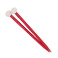 thumbnail image 4 of Drum Mallet Set, Good Hand Feel Even Percussion Drums Mallets Accessory Felt Head  For Performance Red, 4 of 8
