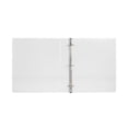 thumbnail image 2 of Pen + Gear 1" Durable View Binder, Slant D-Ring, WHITE, 2 of 3