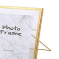 thumbnail image 1 of tredstone Creative Nordic Metal Glass Photo Frame Crafts Home Desktop Bedroom Decors S Golden, 1 of 8