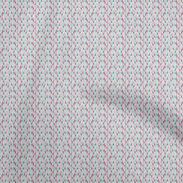oneOone Georgette Viscose Brown Fabric Triangle Sewing Craft Projects Fabric Prints By Yard 42 Inch Wide-Q6