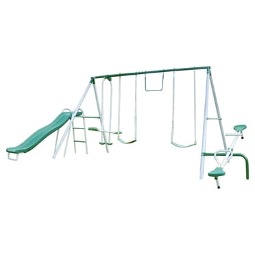Ensemble de balançoires en métal Sportspower Live Oak