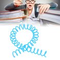thumbnail image 4 of Spiral Binding Coils, Plastic Spiral Binding Spines Long Service Life  For Work Blue, 4 of 8