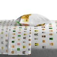 thumbnail image 2 of Minecraft 'Pixel Friends' 4 Piece Twin Bed Set + Bonus Bag, 2 of 3