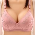 thumbnail image 1 of AherBiu Wireless Bras for Women Plus Size Comfort Soft Full Coverage High Support Push up Bralette Solid Color Bras, 1 of 9
