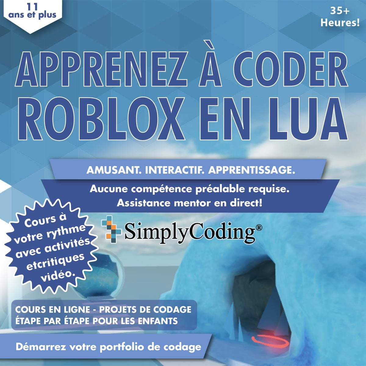 Coding for Kids - Learn to Code Roblox Worlds in Lua Course Age 11+ [Digital Download]