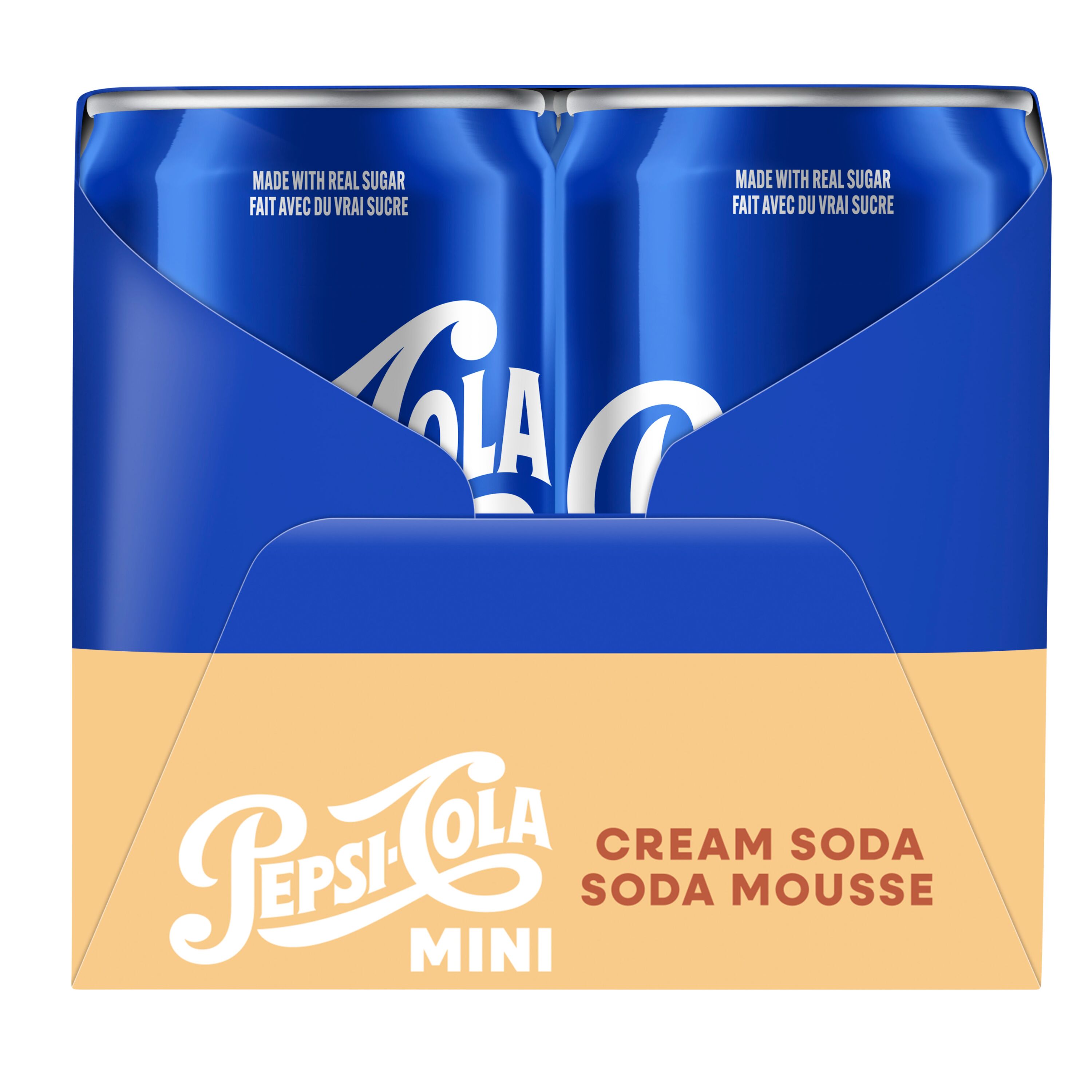 Pepsi Cola Soda Shop Cream Soda 6 x 222 ml, Mini cans - Walmart.ca