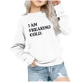 thumbnail image 2 of Mefallenssiah Sweat-Shirt Surdimensionné à Col Rond pour Filles Mode Enfants Manches Longues Pull 1-12 Ans, 2 of 6