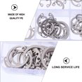 thumbnail image 3 of AURARMLET Assortiment de Bagues à Pression 150 Pcs Bagues de Retenue en Acier Inoxydable 304 Antirouille pour Pièces de Machine, 3 of 6