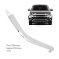 thumbnail image 3 of Akozon Glossy Front Bumper Upper  Trim Molding Strip Replacement For  Outlander 2016-2020, 3 of 8