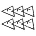 thumbnail image 2 of Billard Autocollant Rack, Placement Rapide 6PCS Billard Autocollant Pendule, Accessoire de Billard pour Billard Placement d'Approvisionnement Match, 2 of 8