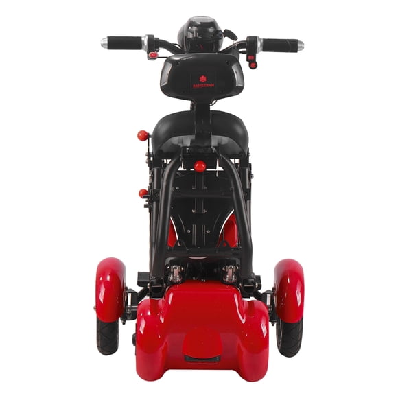 Bangeran Light Mobility Scooter Adjustable Speed Padded Armrests Easy Travel