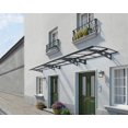 thumbnail image 4 of CANOPIA by PALRAM Herald 5 ft. x 22 ft. Door and Window Fixed Awning - Grey, 4 of 7