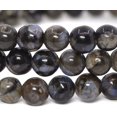 thumbnail image 2 of Angelstones Bracelet Extensible Unisexe en Perles Rondes 6 mm en Lanite Naturelle, 2 of 2