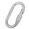thumbnail image 2 of Locking Carabiner, Multipurpose Heavy Duty O-Shaped Climbing Carabiner  For Outdoor Activities Protection Necessary, 2 of 8
