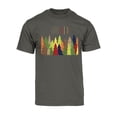 thumbnail image 1 of Gravity Trading T-Shirt à Manches Courtes pour Hommes Stay Wild Forest - Gris Foncé - Grand, 1 of 1