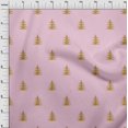 thumbnail image 2 of oneOone Viscose Jersey Fabric Christmas Tree Ikat Print Fabric By Yard 60 Inch Wide, 2 of 4