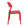 thumbnail image 2 of Siesta Chaise de Salle à Manger pour la Neige, Rouge (Ensemble de 2), 2 of 13