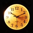 thumbnail image 2 of Bedside Traditional Classic Saxon Wind Up Double Bell Alarm Clock Chrome, 2 of 4