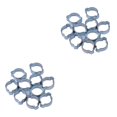 thumbnail image 2 of ZheElen O Pince pour Acier Zingué 10 Pack Robuste et Durable 28 à 31mm 2Set, 2 of 6