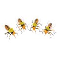 thumbnail image 1 of MasteelfCA 4 Pcs Figurines d'Abeilles de Jardin Simulation Décoration Insecte Fournitures de Jardinage, 1 of 7