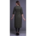 thumbnail image 4 of Bimba Robes Tuniques Droites Imprimées à Boutons pour Femmes Kurti X-Small, 4 of 6