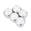 thumbnail image 4 of Ensemble de 5 Pcs dés de Jeu de Table, Alliage d'Aluminium Haute Résistance Portable avec Boîte de Rangement pour Jeux de Poker, 4 of 8