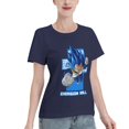 thumbnail image 2 of T-Shirt Basique à Manches Courtes pour Femmes Super Saiyan, 2 of 6
