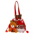 thumbnail image 2 of RXIRUCGD Sacs de Noël Mignons pour Cadeaux Sacs-Cadeaux Rouges Petit Sac à Main Non Tissé Bon pour Cadeaux de Fête de Noël, 2 of 3