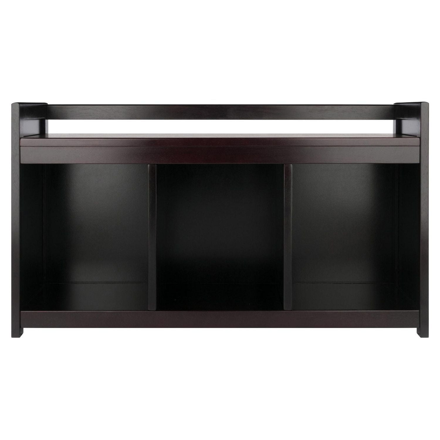 Banc de rangement Addison de Winsome Trading Inc. 4 pièces avec 3 sections