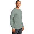 thumbnail image 4 of Port & Company Men's Long Sleeve Essential Basic T-Shirt PC61LS, 4 of 4