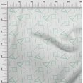 thumbnail image 2 of oneOone Organic Cotton Voile Fabric Line Geometric Â Printed Craft Fabric BTY 42 Inch Wide, 2 of 4