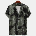 thumbnail image 1 of Chemise à Manches Courtes à Boutons pour Hommes, Mode Décontractée et Confortable, 1 of 3