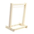 thumbnail image 2 of Bunblic Wooden Doll Garment Rack Display Supplies for Kids Doll Clothes Hanging Rack S S, 2 of 8