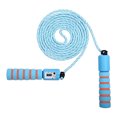 thumbnail image 2 of Jump Rope, Tangle-Free with Ball Bearing Speed Skipping Rope Cable, Adjustable Jumping Ropes or Exercise Fitness, Adjustable Jumping Rope Workout with Memory Foam Handles for Men, Women, Kids, 2 of 5