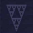 thumbnail image 1 of Ahgly Tapis d'Intérieur Lavable en Machine Carré Noir Nuit, 8 Pieds Carré, 1 of 7