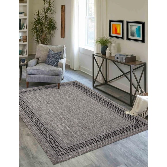ECARPET Versach Traditional Area Rug for living room, bedroom, dining room, entrance, hallway and more.