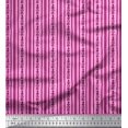 thumbnail image 1 of Soimoi Velvet Fabric Dot & Stripe Block Print Sewing Fabric Yard 58 Inch Wide, 1 of 1