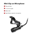 thumbnail image 3 of Mini Microphone Clip-on Microphone à Condensateur pour Enregistrement Karaoké Interviews Enseignement Discours, 3 of 6