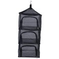 thumbnail image 1 of Séchoir à Filet, Étagères Suspendues Pliables à 4 Niveaux, Ouverture à Fermeture Éclair pour Extérieur, 1 of 8