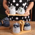 thumbnail image 2 of Qeeadeea Cream And Sugar Set For Coffee Bar, Creamer And Sugar Sets, Sugar Bowl And Creamer Set, Gradient Coffee Serving Set-and-Milk jug and sugar jar, 2 of 9