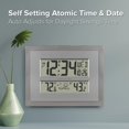 thumbnail image 4 of La Crosse Technology Atomic Wall/Table Clock (512-85937), 4 of 7