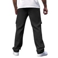 thumbnail image 5 of Ceisia Men's Relaxed Straight Cotton Gift Cargo Multi-pocket Pants Soft Abrasion-resistant 3D Pockets Multi-Color, 5 of 5