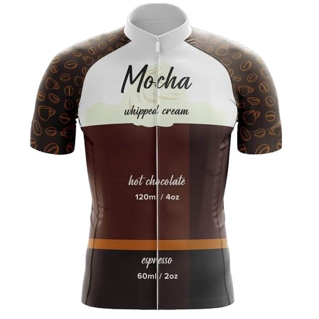 Mocha Cycling Jersey - M