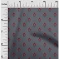 thumbnail image 1 of oneOone Polyester Lycra Fabric Leaves & Floral Block Print Sewing Fabric BTY 56 Inch Wide, 1 of 5