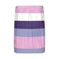 thumbnail image 4 of Posijego Women's Tube Tops Plus Size Going out Strapless Tank Top Striped Color Block Sleeveless Shirts, 4 of 6